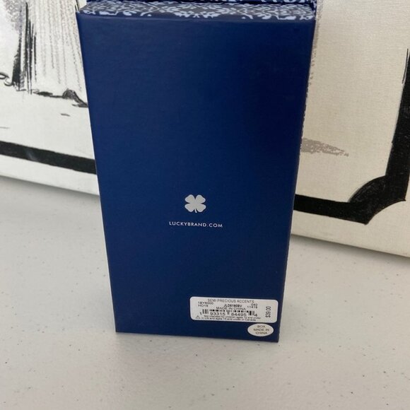 Lucky Brand Silver Boho Pearl Necklace - Picture 7 of 9